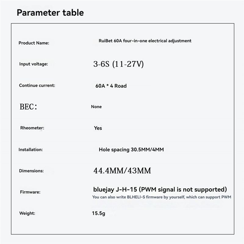 ABJL-F7 FC&ESC FPV Stack F722  - Fpv Flight Controller F7 Stack 60A ulasan dan harga