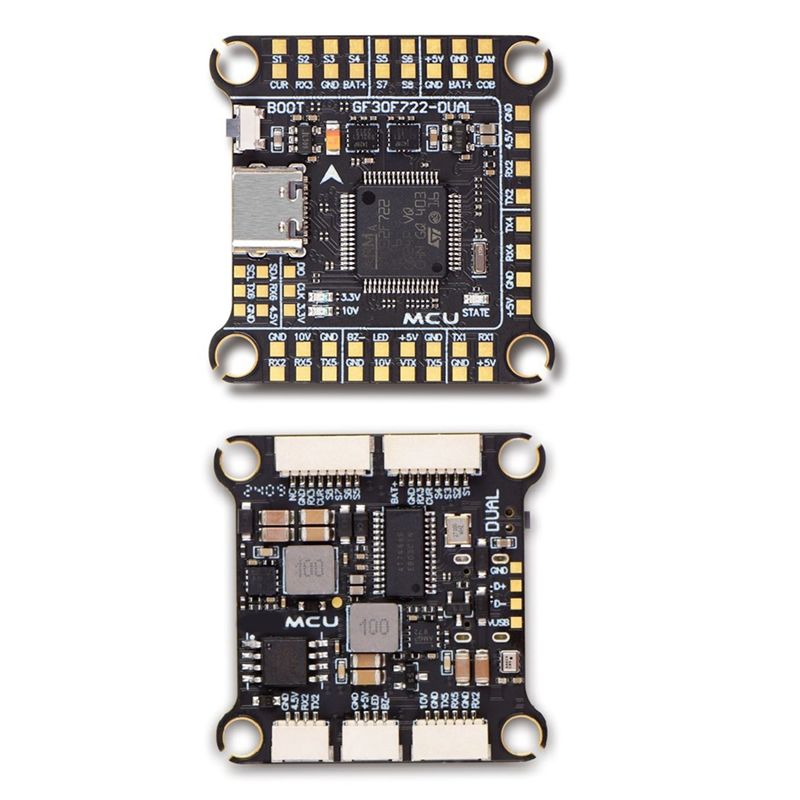 ABJL-F7 FC&ESC FPV Stack F722  - Fpv Flight Controller F7 Stack 60A ulasan dan harga