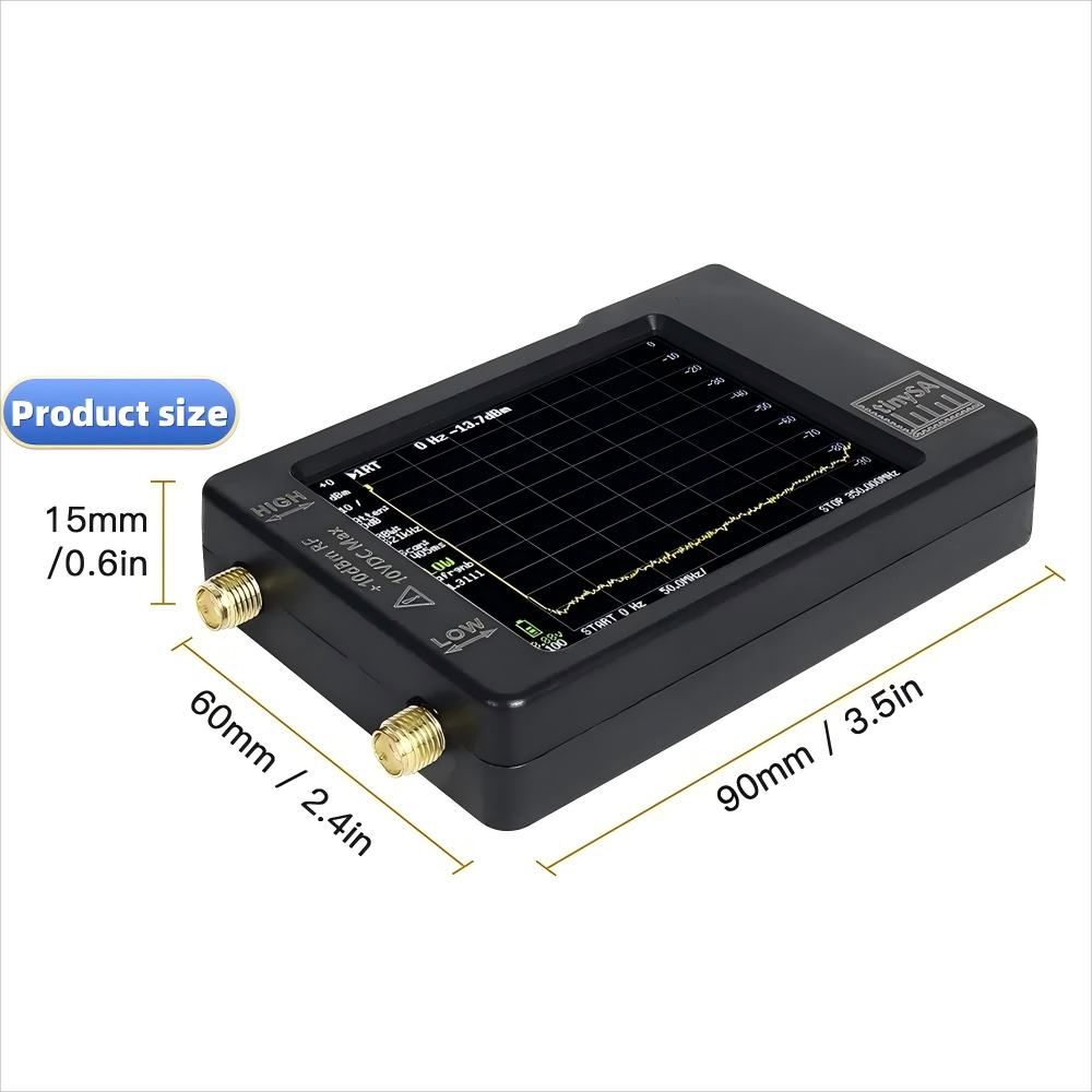 TinySA 100khz-960mhz Spectrum  - Signal Generator Spectrum Analyzer ulasan dan harga